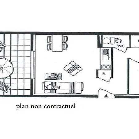Apartmán 2 Pces, 4 Couchages, Terrasse, Parking, Piscine, Proche Et Commerces - - Fr-1-251-558