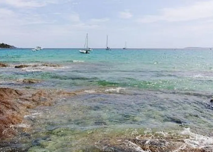 2 Pces, 4 Couchages, Terrasse, Parking, Piscine, Proche Et Commerces - - Fr-1-251-558 Apartman Le Lavandou